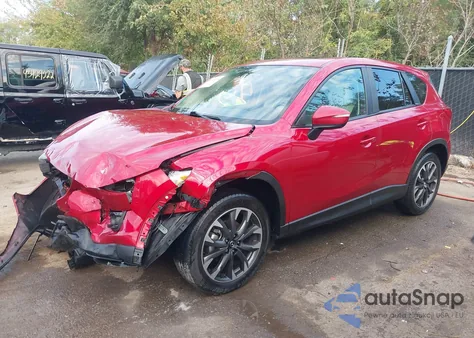 2016 Mazda Cx-5 Grand Touring из США, поврежденный, VIN JM3KE4DY8G0842121